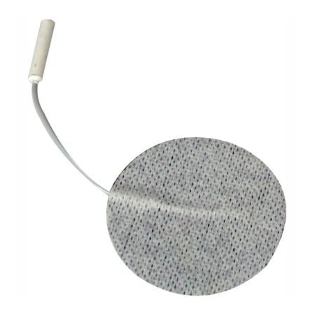 Fabrication Enterprises Mettler V-Trode Self-Adhesive Electrodes with Lead Wires, 2" Round, 40/Case 13-3220-10